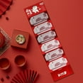 thumbnail image 4 of GUOOL Creative Folding Red Envelope Chinese Tigers Year W/6 Card Slots Money envelopes Lying tigers, 4 of 7