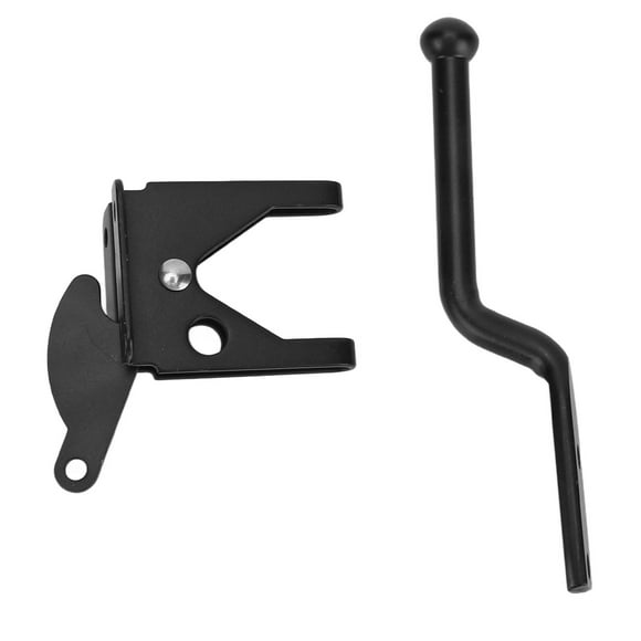 Wood Fence Gate Latch, Fully Polished Heat Resistant Carbon Steel Gate Hardwares Rustproof For Sliding Doors