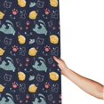 thumbnail image 3 of Shower Curtain, Artistic Cute Cartoon Cat Waterproof Fabric Plastic Shower Curtain, Drying Fast Bathroom Curtain with 9 Buttonholes, Ruffle Shower Curtain 60x72in, 3 of 8