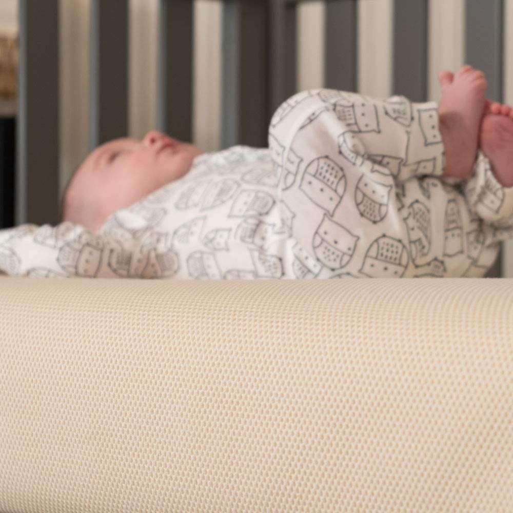 Naturepedic Organic Crib Mattress - 2-Stage Lightweight Infant & Toddler Mattress with Protector Pad - Waterproof, Breathable & Non-Toxic for Baby and Toddler Bed