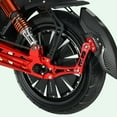 thumbnail image 4 of EMMO Maknak - Step Thru Electric Scooter Bike - Removable 72V Lithium Battery - Remote Start - Customisable Rim & Storage - 105 km Range - Emerald Green, 4 of 12