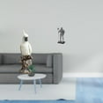 thumbnail image 2 of Figura de escritorio,Figura de loro para escritorio,oficina,decoración del hogar,Estatua de pájaro de resina,regalo de cumpleaños para inauguración de la casa,Figura de escritorio,Estatua, 2 of 8
