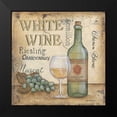 thumbnail image 2 of Lewis, Kim 15x15 Black Modern Framed Museum Art Print Titled - White Wine, 2 of 5