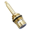 thumbnail image 1 of veasfak Brass Ceramic Stem Disc Thread G3/4 Inch Wear Resistant Quarter Turn 20 Faucet Blue Anti Clockwise, 1 of 9
