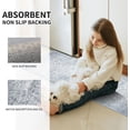 thumbnail image 6 of Kitchen Rugs Sets of 3 Non Slip Washable Kitchen Mats for Floor 3 Piece Set Boho Kitchen Rug Sets Gray Runner Carpets Absorbent for Laundry Room Hallway Sink, 6 of 6