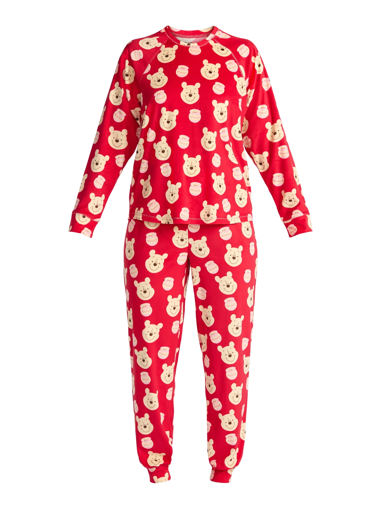 Disney Winnie the Pooh Women's Pajama Set, 2-Piece, Sizes S to 3X