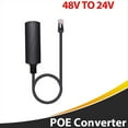 thumbnail image 5 of Convertidor PoE de 2,5 G de 48 V A 24 V con Puerto RJ45, Salida de 24 V/1 A, 24 W Máx. para Dispositivos de Placa de 24 V Pasivos, 100 Mbps., 5 of 5