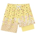 thumbnail image 4 of Boys Two Piece Rash Guard Swim Set Toddler Kids Ice Cream Print Long Sleeve Bathing Suit Swimwear Shirt with Trunks Quick Dry Bathing Suit, 4 of 5