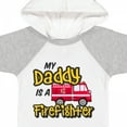 thumbnail image 4 of Inktastic My Daddy is a Firefighter with Fire Truck Boys or Girls Baby Bodysuit, 4 of 5