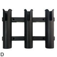 thumbnail image 4 of Clearance Now! Removable 3 Tube Boat Fishing Rod Holder For Marine Side Mot y, 4 of 8