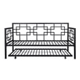 thumbnail image 6 of DHP Gail Twin Daybed with Trundle in Black Metal, 6 of 11