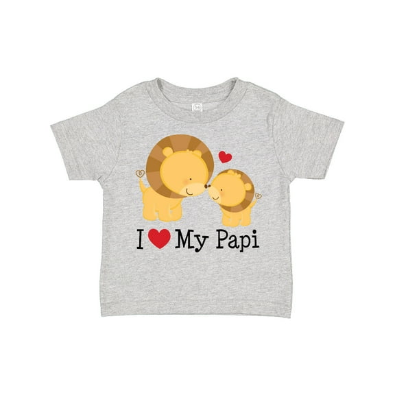 Inktastic I Love My Papi Childs Boys or Girls Toddler T-Shirt