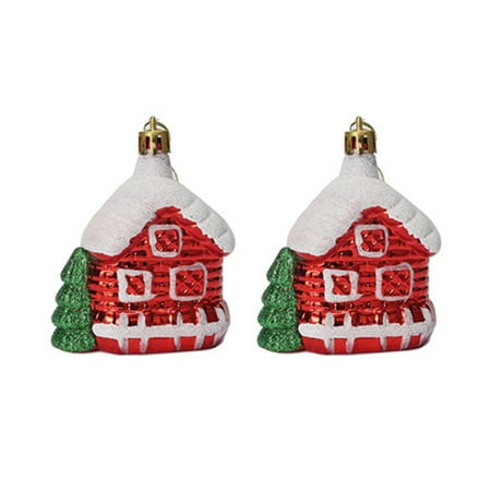 

Eastshop 1 Pair Christmas Decorations Festive Decorative Delightful Xmas Tree Cane Hanging Pendant for Party