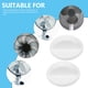 thumbnail image 3 of Perilla de ventilador eléctrico Accesorios de pared Interruptor de quemador familiar Perillas de control de plástico 20 piezas, 3 of 6