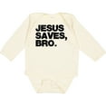 thumbnail image 3 of Inktastic Jesus Saves Bro Christian Boys or Girls Long Sleeve Baby Bodysuit, 3 of 5