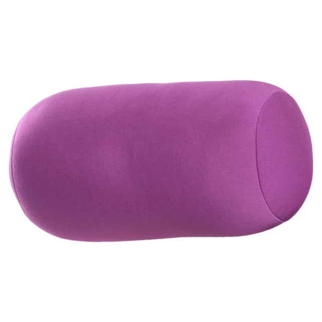 Matsuzay Almohada de apoyo para el cuello para dormir en casa, noches de descanso, partículas de espuma elástica con fuerte presión Juegos de cama púrpura