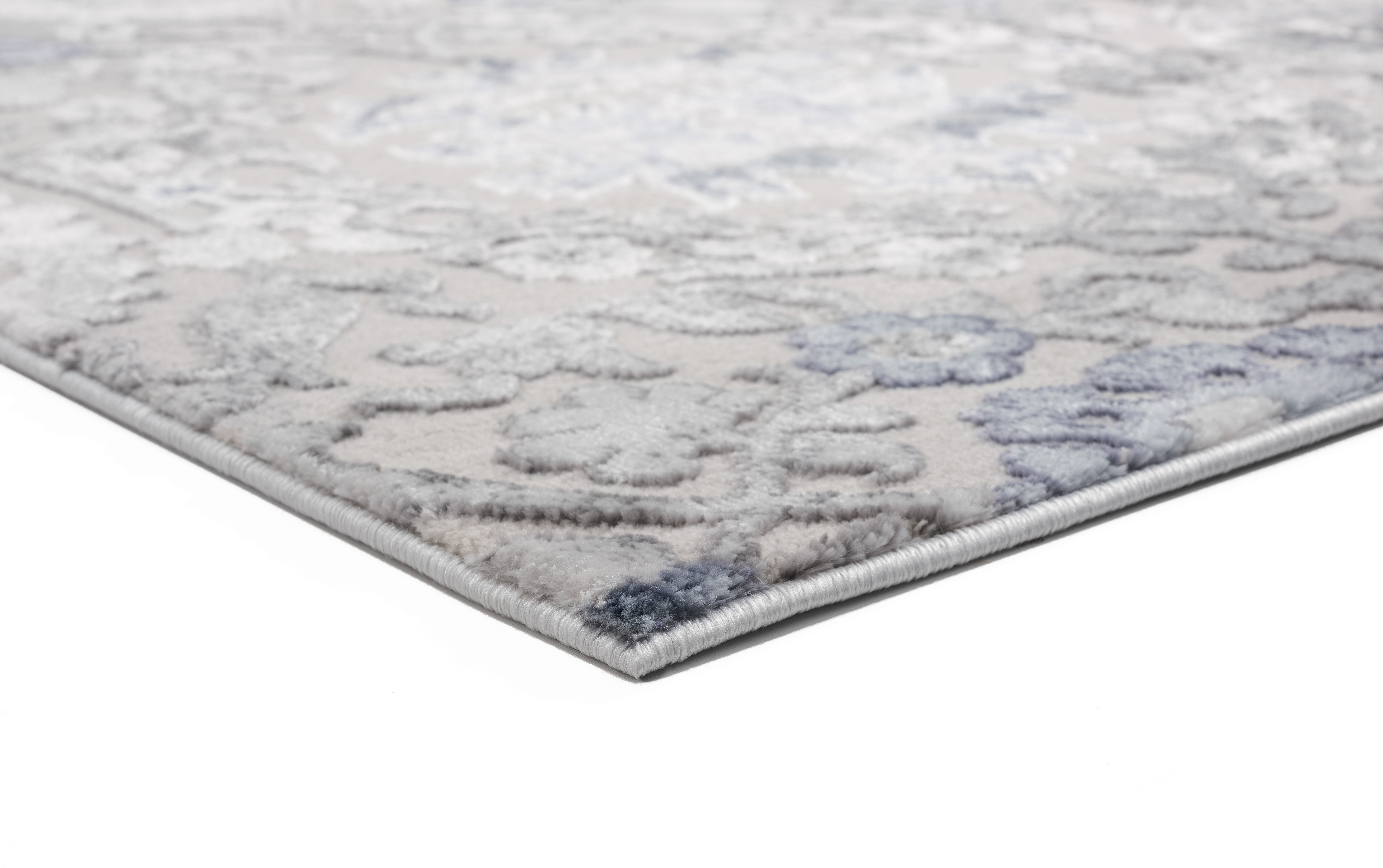 United Weavers Rasbora Sailfin Transitional Floral Area Rug, Blue, 5'3" x 7'2"
