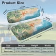 thumbnail image 7 of Jeiento Beach Starfish Golf Cart Seat Covers 2 Piece Set Universal Golf Cart Bench Seat with Backrest Covers Easy Installation Golf Cart Accessories Seat Protection, 7 of 7