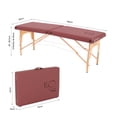 thumbnail image 2 of Cama Portátil para Masaje Onof Vino Profesional MB-002, 2 of 8