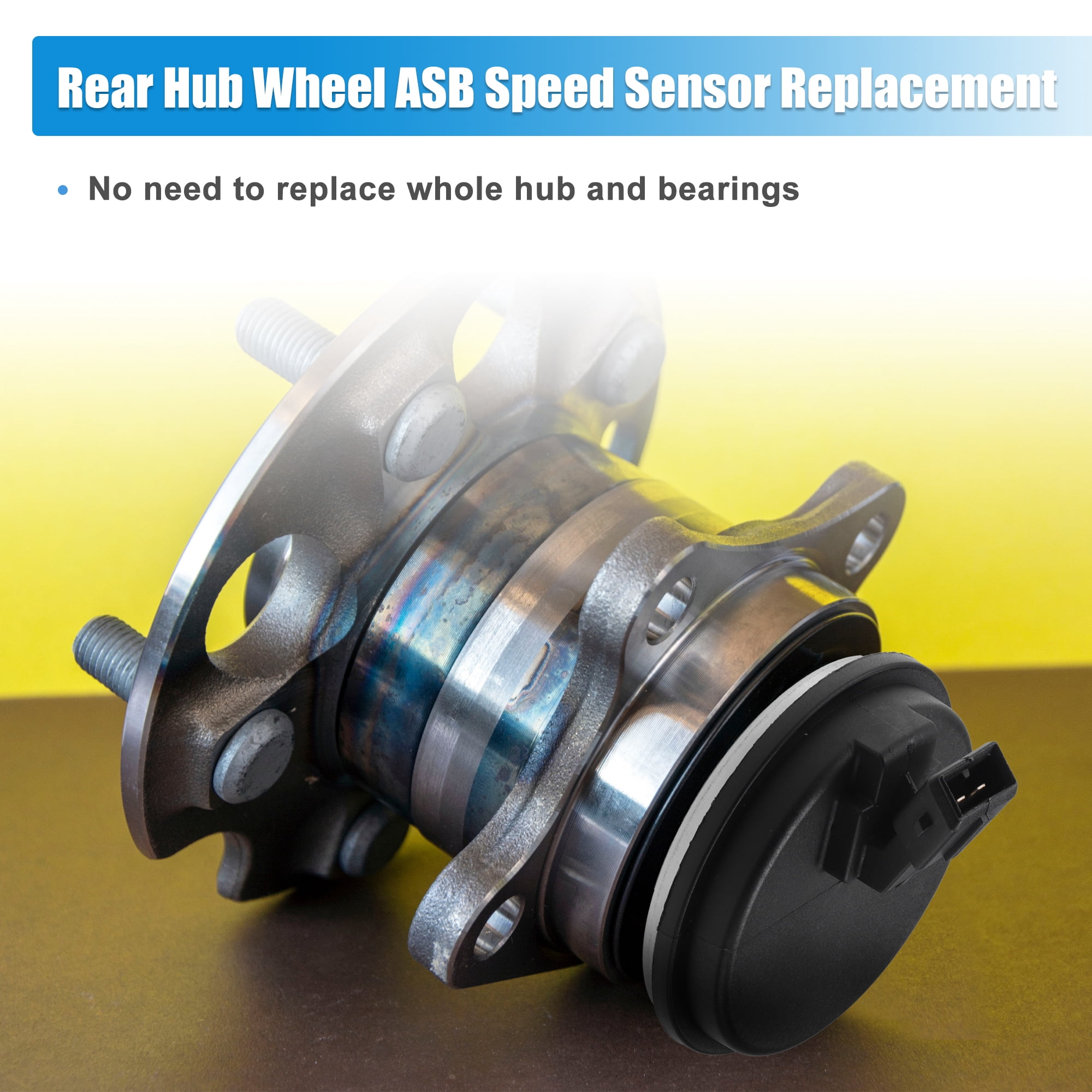 Unique Bargains Rear Hub Bearing ABS Speed Sensor for Kia Forte 2019-2023
