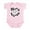 Petal Pink, variant on CafePress - Hang Loose Infant Bodysuit - Baby Light Bodysuit, Size Newborn - 24 Months