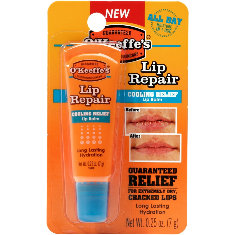 O'Keeffe's Lip Repair Cooling Relief Lip Balm Tube