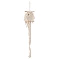 thumbnail image 3 of Tapiz tejido de macramé para decoración bohemia de algodón para colgar en la pared para sala de estar, guardería, oficina, color beige, 3 of 5