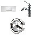 thumbnail image 1 of 48.75-in. W 1 Hole Ceramic Top Set In White Color AI-24634, 1 of 9