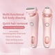 thumbnail image 2 of Epilator Painless Hair Removal Home 2 in 1 Electric Shaver Razors for Women Bikini Trimmer for Pubic Hair Wet & Dry,B, 2 of 5