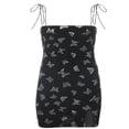 thumbnail image 3 of Mini-robe d'Été Spaghetti Bodycon Party Sans Manches pour Femmes, 3 of 6