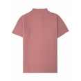 thumbnail image 3 of Men's Henley Shirts Short Sleeve Moisture Wicking Quick Dry Casual Waffle Golf Tops Solid Color Summer Tshirts (2XL, Pink), 3 of 7