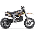 thumbnail image 3 of MotoTec Demon 50cc Gas 2.4hp Dirt Bike, for 13 Years to 135 lbs - Yellow, 3 of 4