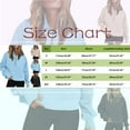 thumbnail image 6 of TOWED22 Half Zip Sweatshirts Cropped Hoodies Fleece Womens Quarter Zip Up Pullover Sweaters Fall Outfits 2024 Winter Clothes(Beige,S), 6 of 7