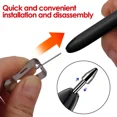 thumbnail image 3 of Pointe de Stylet Remplaçable Résistante à l'Usure pour Samsung Galaxy Tab S6 S7 S8 S9 S9FE S23Ultra Note 10 B, 3 of 6