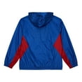 thumbnail image 3 of Men's Mitchell & Ness Blue Detroit Pistons Playmaker Full-Zip Hooded Windbreaker Jacket, 3 of 5