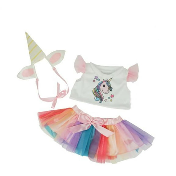 Unicorn Outfit Fits Most 14" - 18" & Animals Make Your Own Stuffed Animals