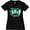 AB-Black, variant on Inktastic Born in the 50's Record and Music Notes Women's Plus Size V-Neck T-Shirt