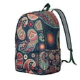 thumbnail image 2 of Chic and Functional Boho Paisley Backpack for College, Durable School Bookbag with Laptop Sleeve, Roomy Daypack for Students, Perfect Gift Idea for Women and Teens, 2 of 5