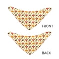 thumbnail image 3 of Naloa Thanksgiving Turkeys Dog Bandana Large and Small-Dog Scarf Bib Handkerchief Accessories for Dogs and Cats(S-L)-Small, 3 of 5