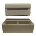 thumbnail image 5 of Wise 8WD100-1B-207 DLX Series 37" Pontoon Bench Seat - Base Only - Neutral, 5 of 5