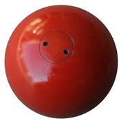 Amber Athletic Gear Economy Turned Iron Shot Put 3kg Red