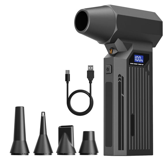 Soplador de aire BENJEN recargable de 130000 RPM con 4 velocidades