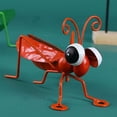 thumbnail image 6 of Garden Cute Metal Grasshopper Statue Decoration Outdoor Yard Grasshopper Statue Backyard Garden R7m3 Patio Decorations, 6 of 9
