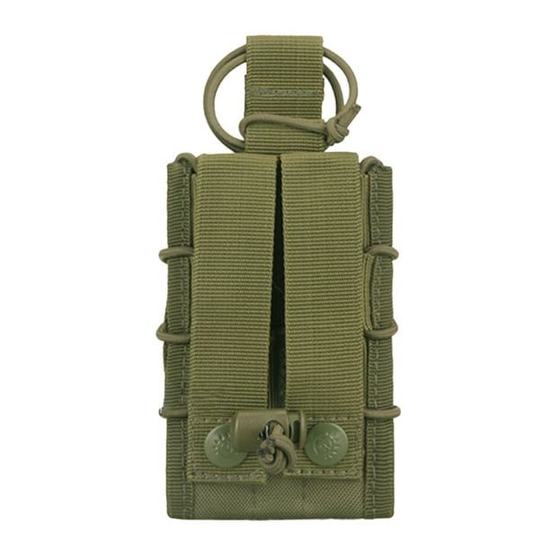 Bolsa de almacenamiento de doble capa Naiovety accesorios de caza mochila impermeable Verde oscuro