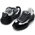 thumbnail image 4 of Alpine Swiss Stuart Mens Chunky Sneakers Retro Platform Dad Tennis Shoes, 4 of 6