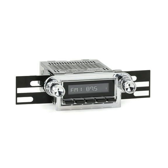RetroRadio Compatible with 1964-66 Ford Thunderbird Features Include Bluetooth, HD, SiriusXM Ready, AM/FM LCB-M4-124-04-74F