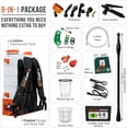 thumbnail image 3 of Petratools HD4000 4 Gallon Backpack Sprayer Electric Sprayer Back Pack Battery Sprayer, 3 of 9