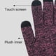 thumbnail image 3 of Guantes de invierno Star para mujer Guantes de punto cálidos Guantes para niñas con pantalla táctil MFZFUKR CPB-ZRF465-4, 3 of 5