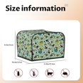 thumbnail image 5 of Balery Green Cute Avocado Pattern Oven Cover Kitchen Bread Machine Protector, 4 Slice Toaster Cover for Home, Anti Dust Fingerprint Coaster Cover, 5 of 7