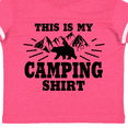 thumbnail image 4 of Inktastic This is My Camping Shirt with Bear and Moutains Boys or Girls Toddler T-Shirt, 4 of 5